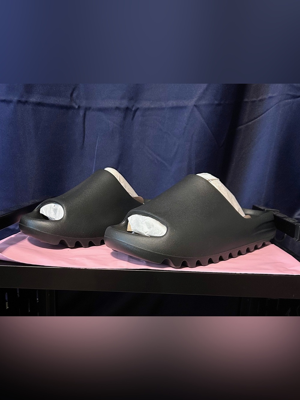 YS-01 Black Slides Men’s 10 Women’s 11